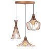 Závěsné osvětlení MEZOPOTAMYA měděné
