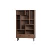 Dřevěná knihovna PRATO hnědá