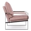 Křeslo ISALIND růžová