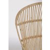 Proutěné křeslo VENTURS přírodní detail