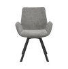 110530 a, Norwell swivel chair, grey black