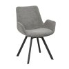 110530 b, Norwell swivel chair, grey black