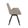 110531 c, Norwell swivel chair, beige black