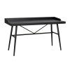 119734 b springdale writing desk black black metal