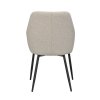 110459 e, Reily arm chair, beige fabric black