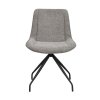 120084 a rossport chair grey fabric black