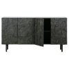 24170 4 counter sideboard wood black