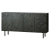 24170 3 counter sideboard wood black