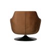 Otočné křeslo JADA hnědé