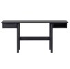 Dřevěný psací stůl DONKEY černý