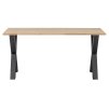 26924 tablo table oak 160x90 fsc alkmaar leg