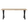 27317 tablo table oak 200x90 fsc alkmaar leg