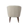 27830 3 sara armchair teddy off white