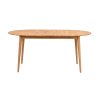 Rozkládací oválný jídelní stůl TYLER dub 170x105 cm