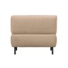 Křeslo LLOYD samet béžové