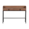 28391 bookazine desk walnut veneer fsc