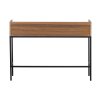 28391 3 bookazine desk walnut veneer fsc