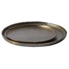Set 2 mosazných táců PLATE