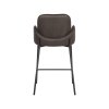 Barová židle JARI antracit mikrovlákno