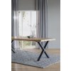 Brooklyn dining table Oak black 119826 2