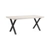 Brooklyn dining table Whitewash black 119838 1