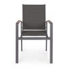 Zahradní jídelní židle KUBIK antracit