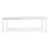 Rozkládací zahradní stůl KONNOR 160/240x100cm bílý