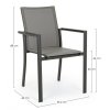Zahradní jídelní židle KONNOR antracit