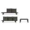 Zahradní rohová sestava KONNOR antracit