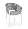 Zahradní židle FLORENCIA bílá