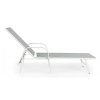 Zahradní lehátko ARENT bílé