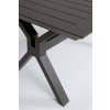 Rozkládací zahradní stůl KENYON 180X100cm antracit