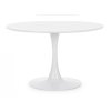 Kulatý jídelní stůl BLOOM bílý 120cm