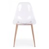 Jídelní židle MANDY transparentní