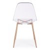 Jídelní židle MANDY transparentní