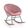 Houpací křeslo ANNIKA růžové