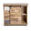 Dřevěná komoda TUDOR 85x90 cm
