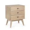 Noční stolek ALANNIS se třemi šuplíky