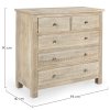 Komoda MAYRA se šuplíky 90x93 cm