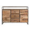 Dřevěná komoda ELMER 105x150 cm