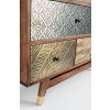 Komoda DHAVAL se 7 zásuvkami 80x114 cm