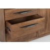 Komoda SHERMAN se 3 šuplíky a dvířky 85x152 cm