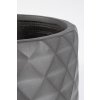 Set 3 venkovních květináčů PYRAMID antracit