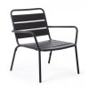 Kovové zahradní křeslo MARLYN černé