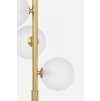 Podlahová lampa BALL zlatá