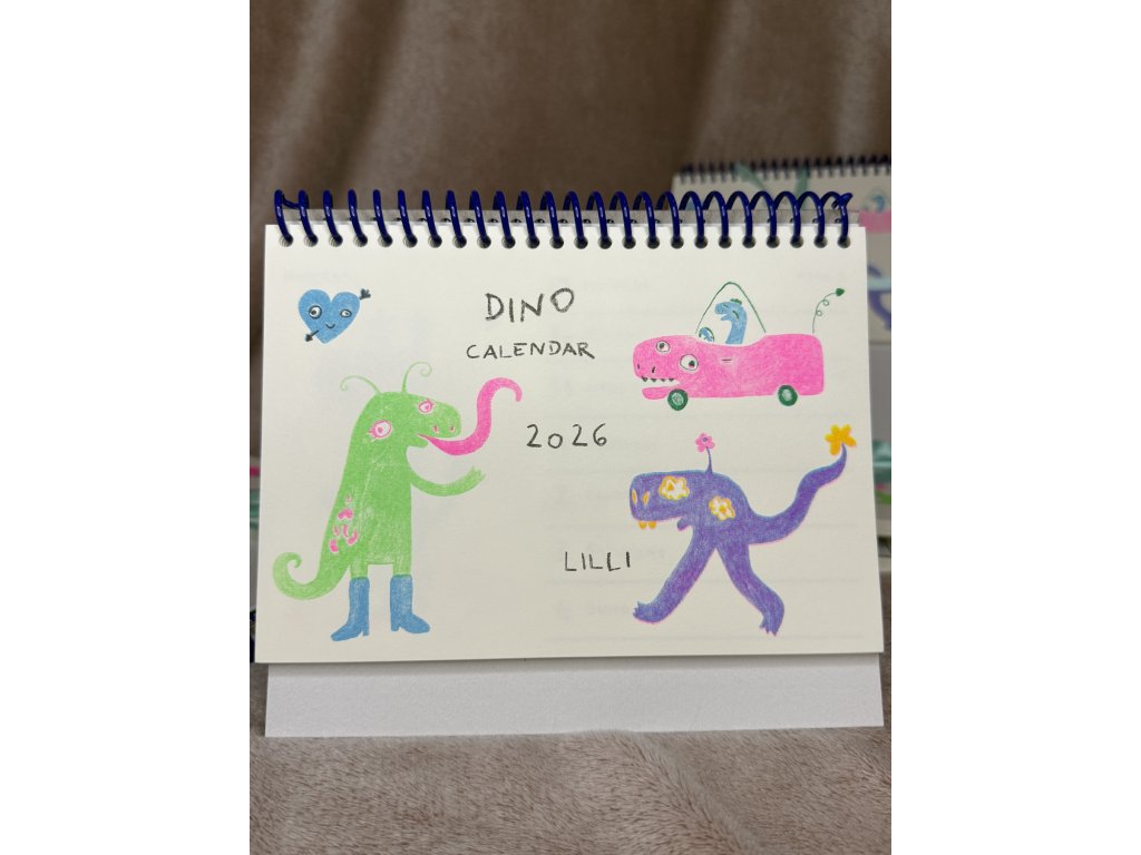 Kalendář "Dino Calendar 2026"
