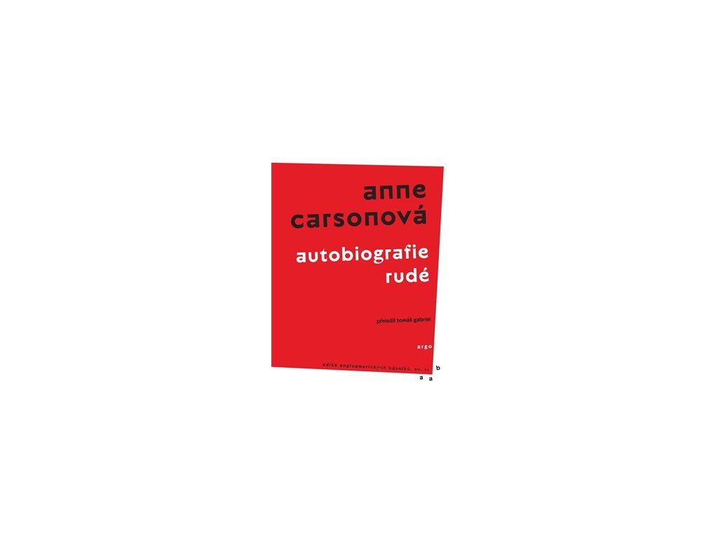 Autobiografie rudé – Anne Carsonová