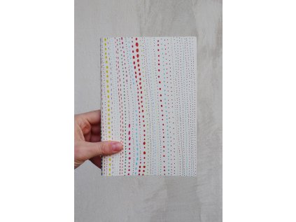 3473 sesit a5 bily dekorativni obal