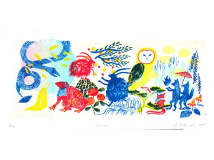 Saki Matsumoto: 31x17 Risografie Tokkuri