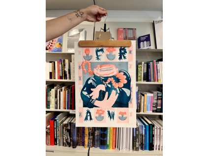 A3 Tisk risografie "Fraw" – Jana Jarošová